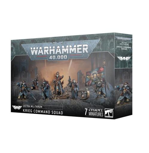 Astra Militarum Krieg Command Squad (Warhammer nieuw), Hobby en Vrije tijd, Wargaming, Nieuw, Ophalen of Verzenden