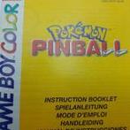 MarioGBA.nl: Pokemon Pinball Handleiding - iDEAL!, Spelcomputers en Games, Games | Nintendo Game Boy, Ophalen of Verzenden, Gebruikt