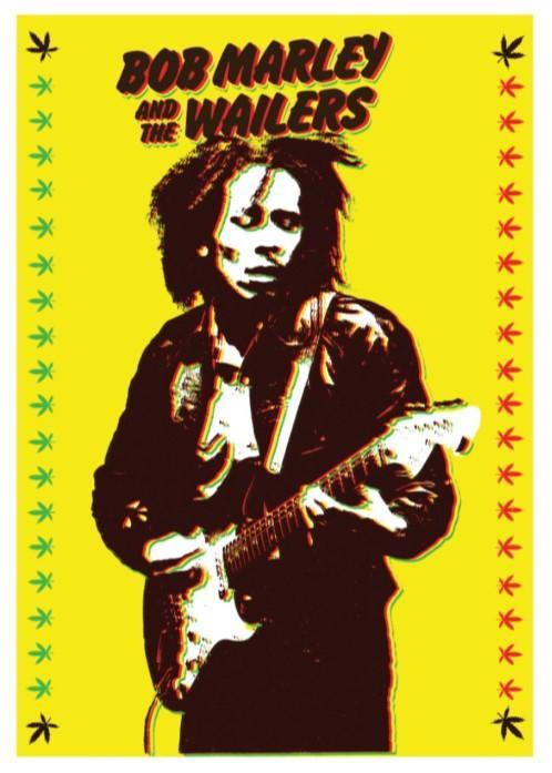 Posters - Poster Marley, Bob - Bob Marley &amp; the Wailers, Verzamelen, Muziek, Artiesten en Beroemdheden, Zo goed als nieuw