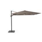 Challenger T2 glow premium parasol 300x300 cm antraciet, Tuin en Terras, Parasols, Ophalen of Verzenden, Nieuw