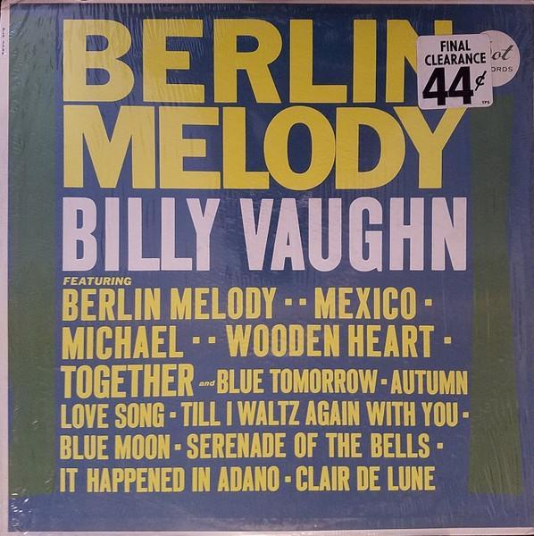 LP gebruikt - Billy Vaughn And His Orchestra - Berlin Melody, Cd's en Dvd's, Vinyl | Pop, Zo goed als nieuw, Verzenden
