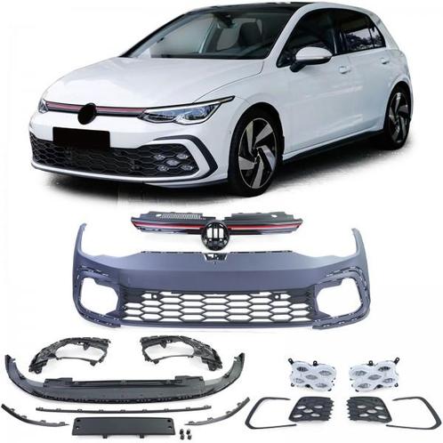 Voorbumper en Grill met LED Volkswagen Golf 8 19- GTI Look, Auto-onderdelen, Carrosserie en Plaatwerk, Ophalen of Verzenden