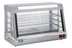 Warmhoudvitrine zilver | (H)66x(B)90x(D)48, Verzenden, Nieuw in verpakking