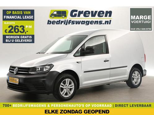 Volkswagen Caddy 2.0 TDI L1H1 Marge Airco Carplay Nav €263pm, Auto's, Bestelauto's, Handgeschakeld, Diesel, Zilver of Grijs, Volkswagen