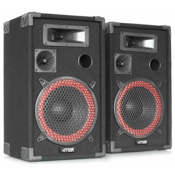 Retourdeal - MAX XEN-3508 set PA luidspreker boxen 8 500W beschikbaar voor biedingen