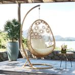 *WOONWINKEL* Kare Design Ibiza Tuin Hangstoel Naturel Polyro, Tuin en Terras, Tuinsets en Loungesets, Nieuw, Rotan, Verzenden