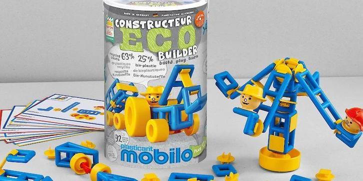 Mobilo 50201 ECO Builder (peuter bouwsets), Kinderen en Baby's, Speelgoed | Bouwstenen, Nieuw, Verzenden