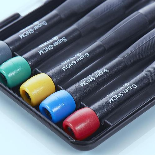 Smoos Mini torx schroevendraaierset - Smoos - Zwart, Doe-het-zelf en Verbouw, Gereedschap | Handgereedschap, Nieuw, Ophalen of Verzenden