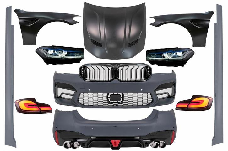 Bodykit BMW 5 Serie F10 10-17 Conversie G30 M5 Look, Auto-onderdelen, Carrosserie en Plaatwerk, Ophalen of Verzenden