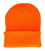 Beanie Muts Basic Neon Oranje, Verzenden, Nieuw
