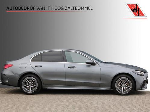 C-Klasse 300e AMG Line DISTRONIC PRO SFEER CAMERA TREKHAAK, Auto's, Mercedes-Benz, Te koop, Zwart, Automaat, Sedan, Zilver of Grijs