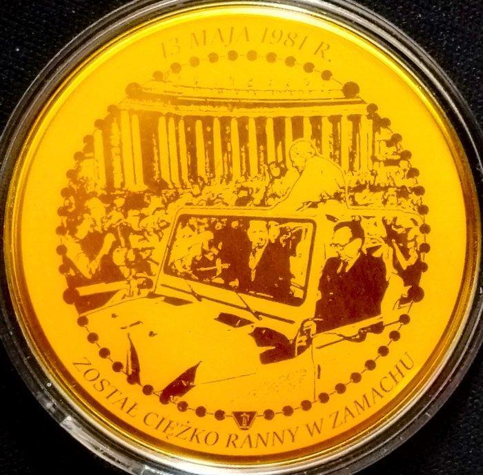 Polen. Gold medal 2024 Pope John Paul II (Au.999) (Zonder, Postzegels en Munten, Munten | Europa | Niet-Euromunten