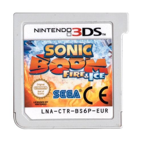 3DS Sonic Boom: Fire & Ice, Spelcomputers en Games, Games | Nintendo 2DS en 3DS, Zo goed als nieuw, Verzenden