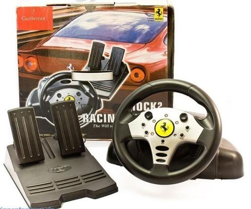 Guillemot Shock2 racing wheel For, Spelcomputers en Games, Spelcomputers | Sony PlayStation 1, Ophalen of Verzenden