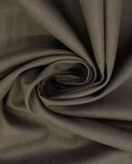Poplin Katoen Bruin Grijs Extra Breed (280 cm), Hobby en Vrije tijd, Stoffen en Lappen, Nieuw, Grijs