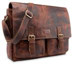 Schouder- laptoptas LEABAGS (model Cambridge), Ophalen of Verzenden, Nieuw