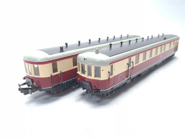 Piko H0 - Treinstel (1) - 2-delig dieseltreinstel VT 185 en, Hobby en Vrije tijd, Modeltreinen | H0