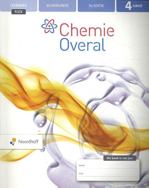 Chemie Overal havo 4 FLEX leerboek 9789001746292, Boeken, Studieboeken en Cursussen, Zo goed als nieuw, Verzenden