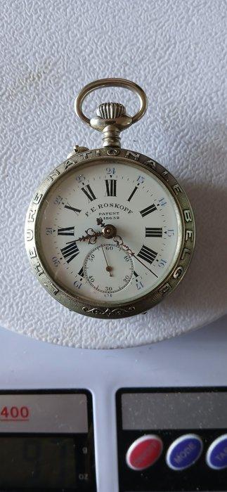 F. E. Roskopf--Lheure Nationale Belge-- - 1900-1949, Sieraden, Tassen en Uiterlijk, Horloges | Heren