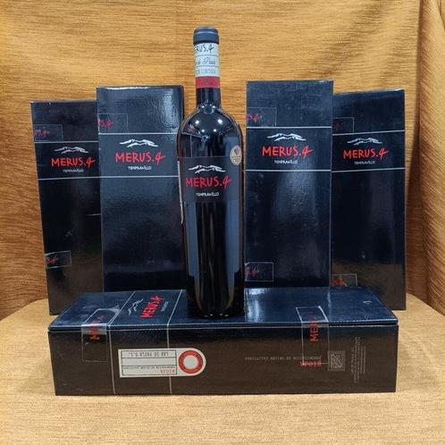 2005 Merus.4 Tempranillo - Rioja - 5 Flessen (0.75 liter), Verzamelen, Wijnen