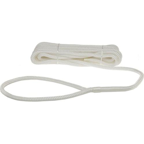 14mm x 6m Landvast met Lus Deluxe Polyester Wit, Watersport en Boten, Bootonderdelen, Ophalen of Verzenden