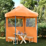vidaXL Partytent Oranje 200 x 200 x 306 cm Oxford Stof, Tuin en Terras, Partytenten, Verzenden, Nieuw, Partytent