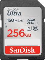 SanDisk SDXC Ultra 256GB (Class 10/UHS-I/150MB/s) SDXC-kaart, Computers en Software, USB Sticks, Verzenden, Nieuw