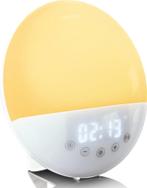 Wekkerradio - Digitale wekker - Alarmklok - Wit - Lenco - CR, Verzenden, Zo goed als nieuw