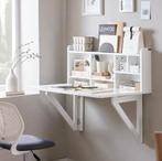 2dekans | SoBuy Bureau Opklapbaar - Wandmontage - Max. 48 kg, Huis en Inrichting, Tafels | Sidetables, Ophalen of Verzenden, Zo goed als nieuw