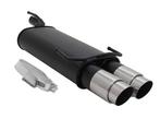 Novus sportuitlaat Opel Astra F Kadett E 2x90mm GP, Auto-onderdelen, Verzenden, Nieuw