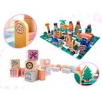 Educatieve Houten Blokken Set Stad – 160-delig – Met, Ophalen of Verzenden, Nieuw