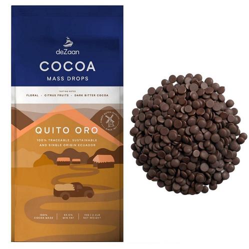 deZaan Cacaomassa Quito Oro 1kg, Hobby en Vrije tijd, Taarten en Cupcakes maken, Nieuw, Verzenden