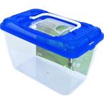 Penn Plax Fauna Box met Blauwe Deksel 3,8 liter, Nieuw, Verzenden