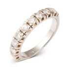 Eeuwigheidsring - 18 karaat Witgoud - 0.72ct. tw. Diamant