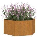 Plantenbak roestig 90x90x45 cm cortenstaal (Overige), Verzenden, Nieuw