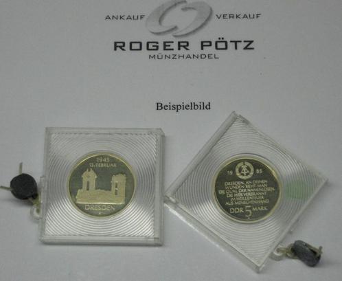 5 Mark Ddr 5 M 1985 Frauenkirche Dresden Pp originalverpl..., Postzegels en Munten, Munten | Europa | Niet-Euromunten, Verzenden