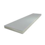 PIR+Gips RK 2600x600x100+9,5mm Rd:4.54 (=1,56 mÂ²), Doe-het-zelf en Verbouw, Isolatie en Afdichting, Nieuw, Hardschuim (Pir), Minder dan 4 cm