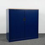 Blauwe Archiefkast 117,5x120x47 cm, Gebruikt, Ophalen of Verzenden
