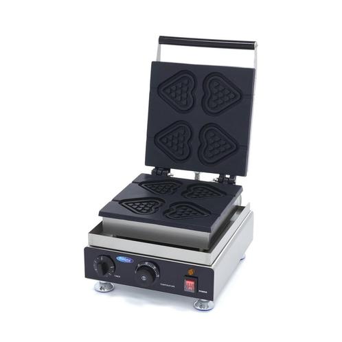 Wafelijzer - 4 Stuks - Lolly Hartjes Wafel - Refurbished, Zakelijke goederen, Horeca | Keukenapparatuur, Nieuw in verpakking, Overige typen