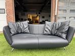 BANKSTEL DE SEDE DS-102 BANK ZWART LEER DESIGN SOFA, Huis en Inrichting, Design, Driepersoons, Rechte bank, Leer