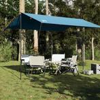 vidaXL Kampeerluifel waterdicht 360x294 cm blauw, Caravans en Kamperen, Verzenden, Nieuw, Tot en met 2
