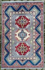 Kazak-Ongebruikt - Tapijt - 149 cm - 95 cm, Huis en Inrichting, Stoffering | Tapijten en Kleden, Nieuw