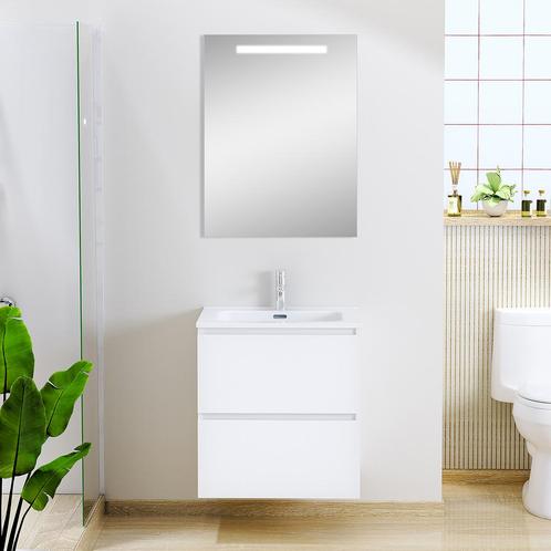 Xellanz Sephia Badmeubel Compleet met LED spiegel - 60cm -, Huis en Inrichting, Badkamer | Badkamermeubels, Nieuw, Ophalen of Verzenden