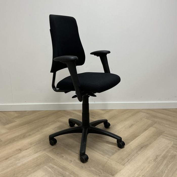 Outlet / Refurbished Axia BMA ergonomische bureustoel, zwart, Huis en Inrichting, Bureaustoelen, Bureaustoel, Zwart, Ergonomisch
