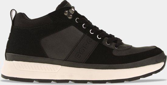 Björn borg - maat 46- H100 Mid Cas M zwart sneakers heren, Kleding | Heren, Schoenen, Verzenden