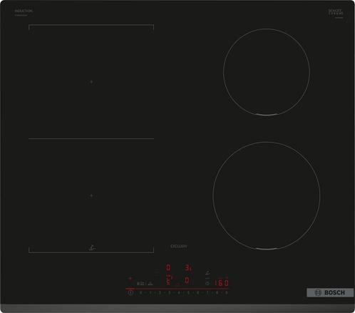 Bosch PVS631HC1M inbouw inductie kookplaat - 60 cm, Witgoed en Apparatuur, Kookplaten, Inbouw, 4 kookzones, Energieklasse A of zuiniger