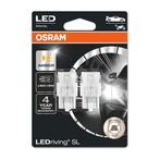 Osram W21/5W LED Retrofit Oranje 12V W3x16q 2 Stuks, Ophalen of Verzenden, Nieuw