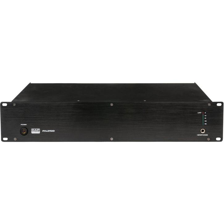 DAP PA-250 100 Volt versterker - 250 Watt, Audio, Tv en Foto, Versterkers en Receivers, Verzenden