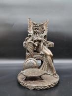 Beeld, Goddess on Throne - 28 cm - Hars, Antiek en Kunst, Kunst | Designobjecten