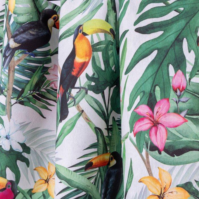 Decoratief textiel Tropical Paradise – 100% katoen –, Antiek en Kunst, Antiek | Kleden en Textiel